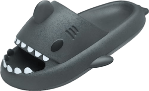 Dark Grey shark slides